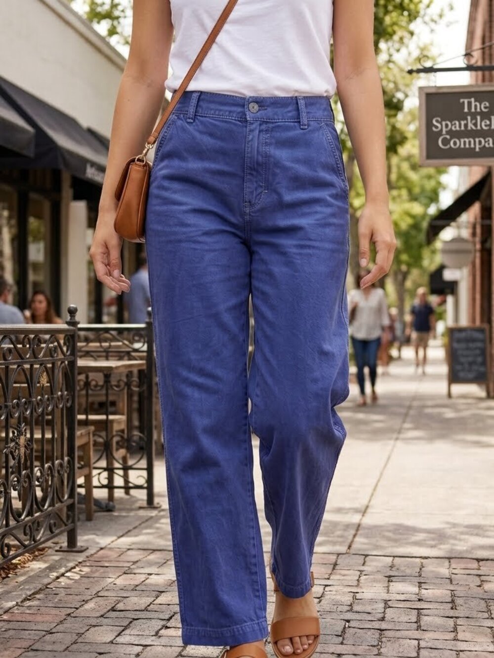 Zara Indigo Blue Baggy Fit Jeans Size‎ 36